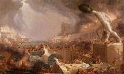 Thomas Cole destroy oil painting on canvas